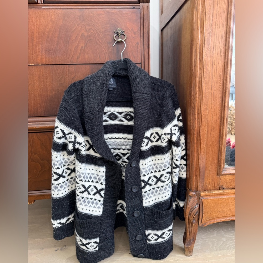 Wool cardigan